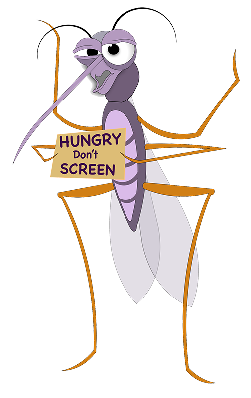 Skeeter Tropicana Screen Mascot 