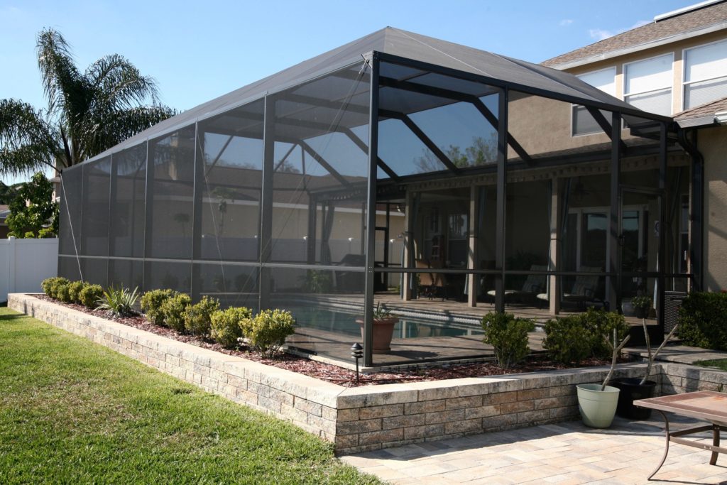 Sunrooms, Tampa, Screen Rooms, Pool Cage Gutters Tropicana